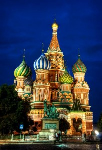 Храмът Свети Василий в Москва